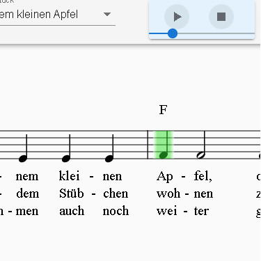 Wiedergabe von Musiknoten im Browser
